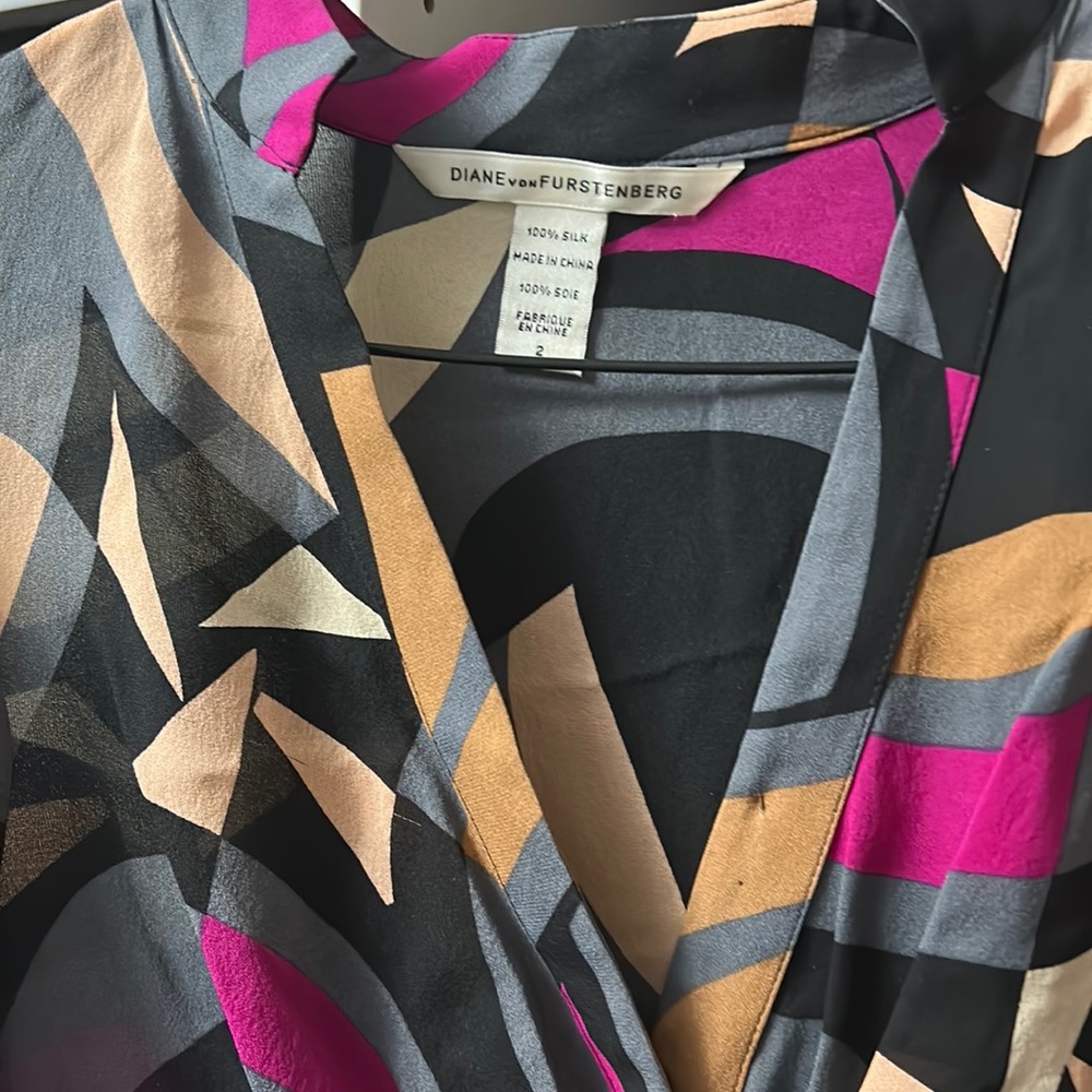 Preloved DVF blouse